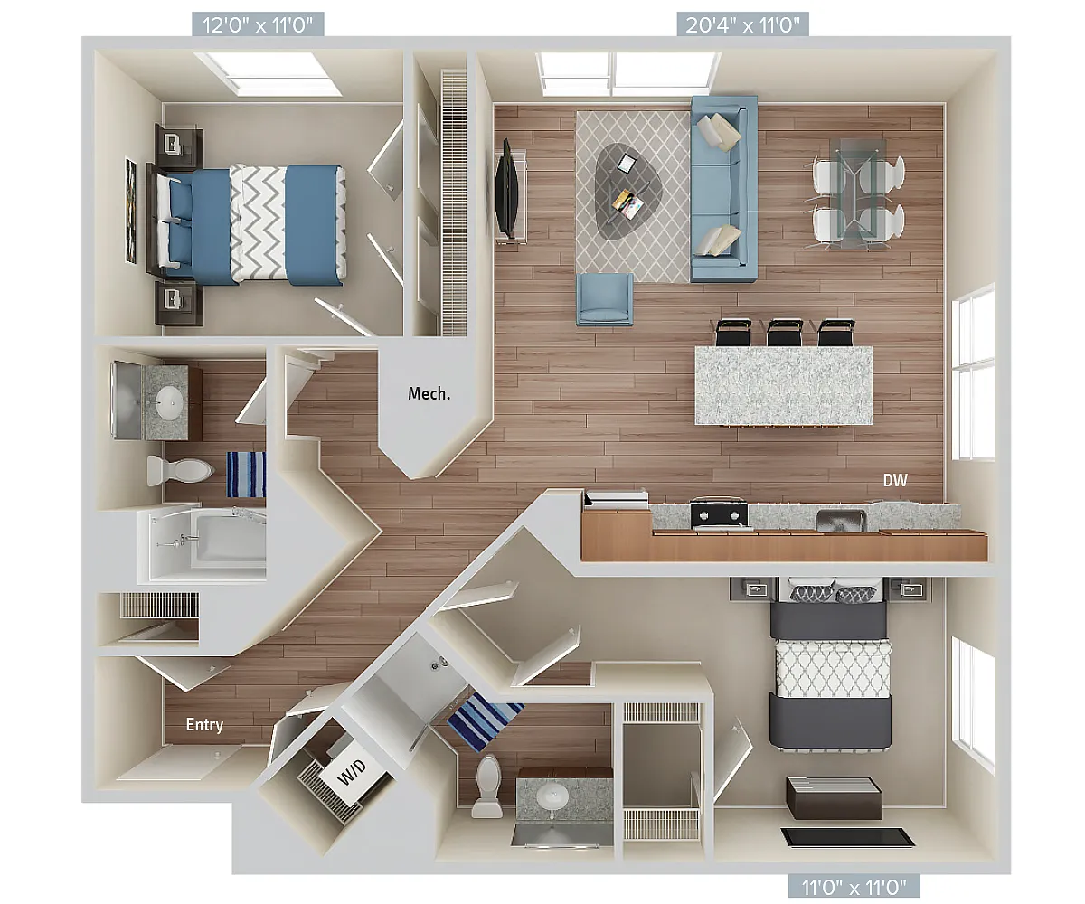 Floor plan 644
