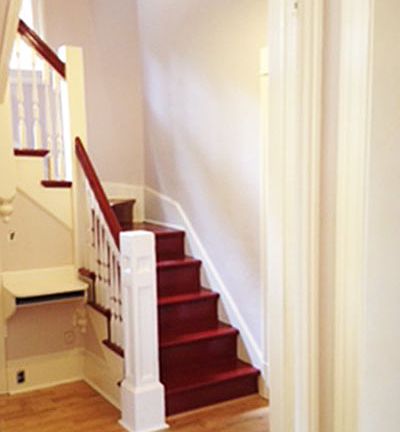 front stairs