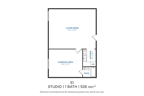 Floor plan S1
