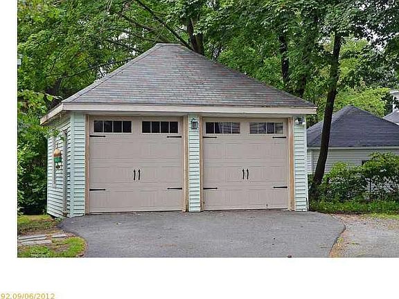 garage faces Caldwell St.