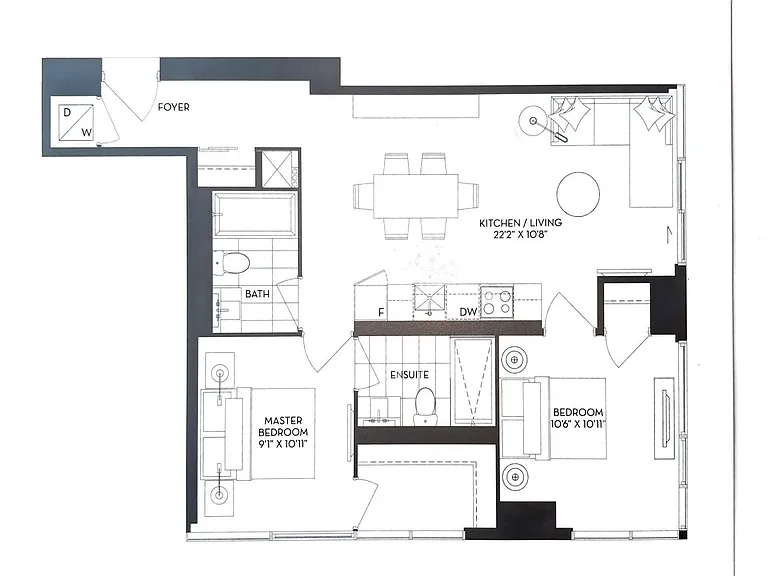 8 Cumberland St #2406 — Photo 2
