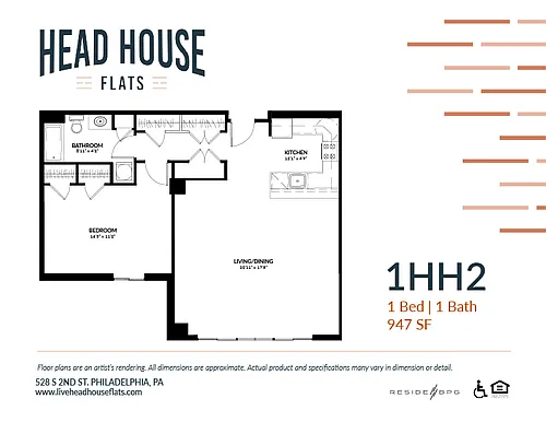 Floor plan 1HH2