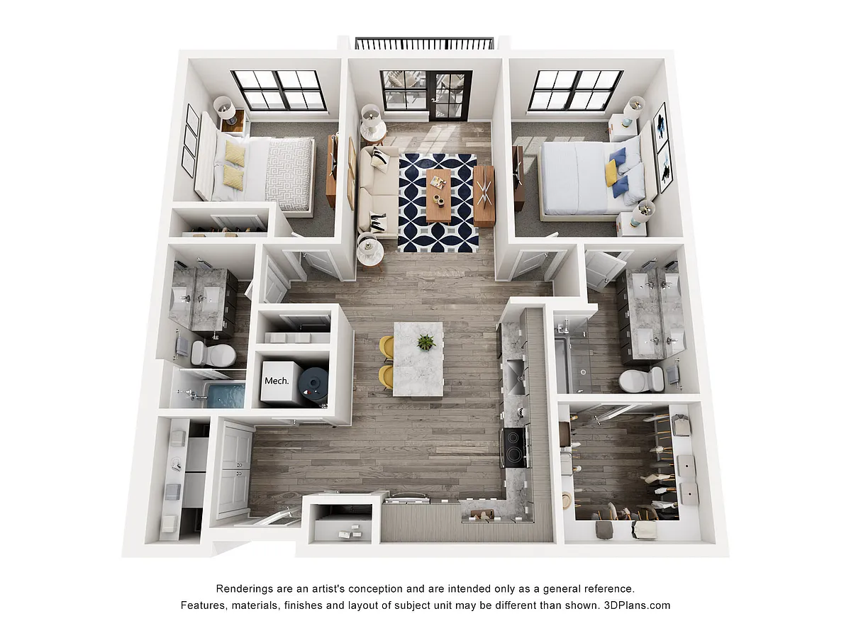 Floor plan Mainmast - C1.A-100