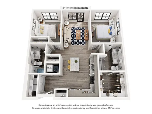 Floor plan Mainmast - C1.A