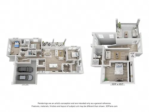 Floor plan The Barcelona I