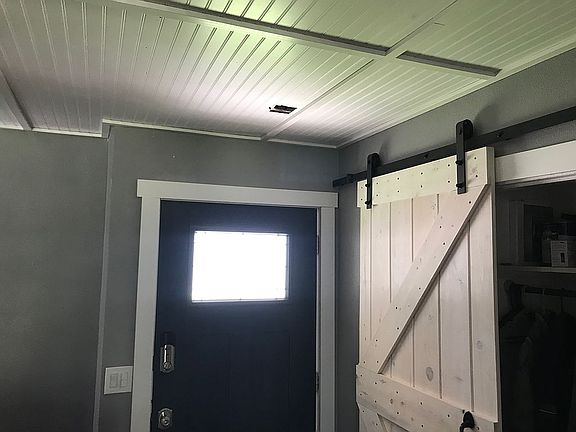 Back of front door