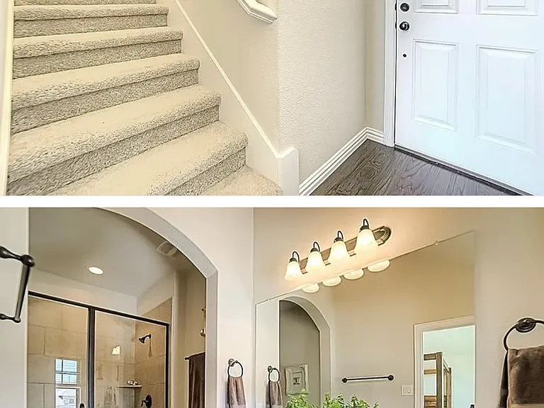 Upstairs & Master Bathroom