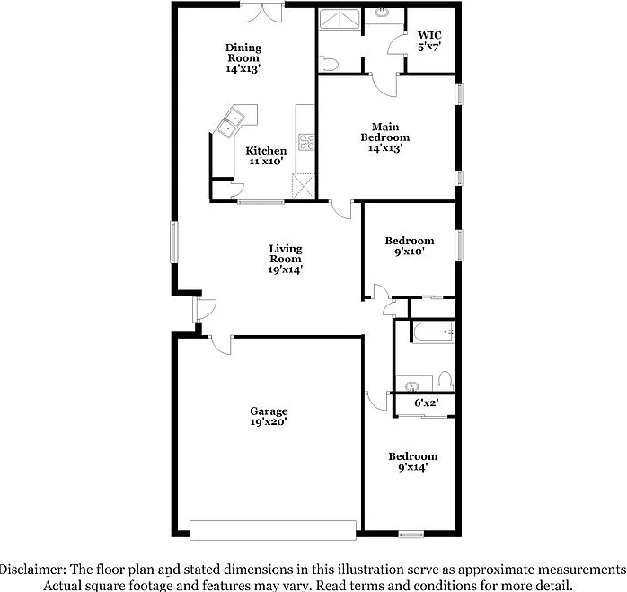 3 bed, 2.0 bath, 1292 sqft, $2,535 — Photo 2