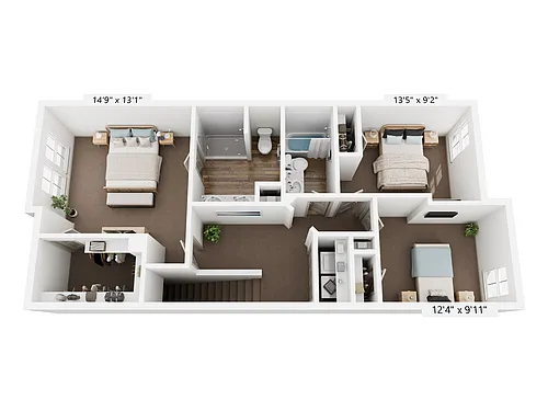 Floor plan Jernigan