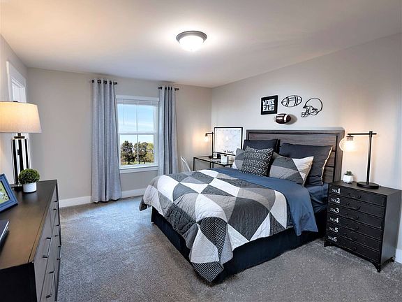 Additional bedrooms offer the kids space to grow and make their own.