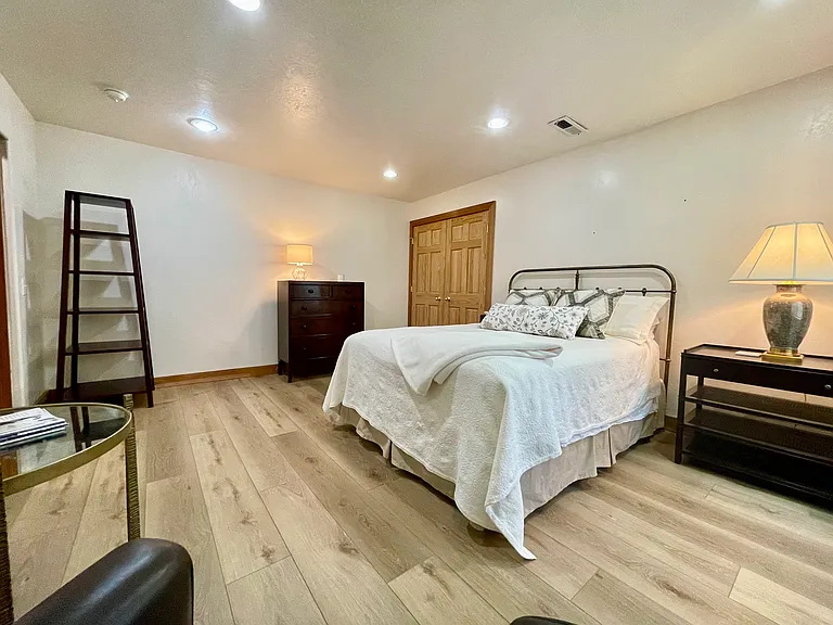 Guest suite in lower level