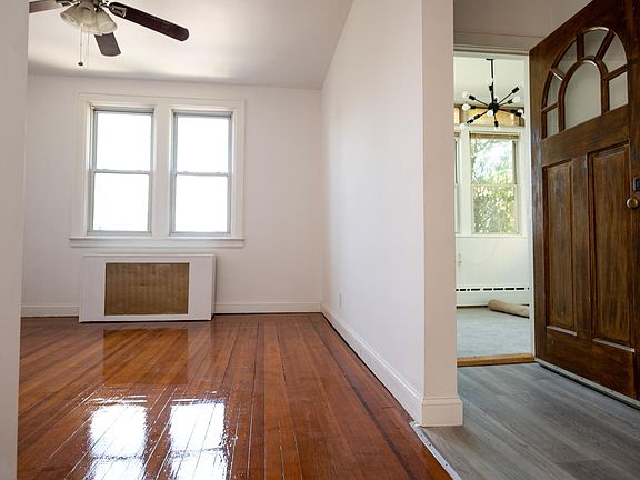 living room on left, entrance room on the right