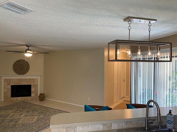 VIEW FROM THE KITCHEN TO LIVING AREA