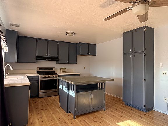 kitchen with island