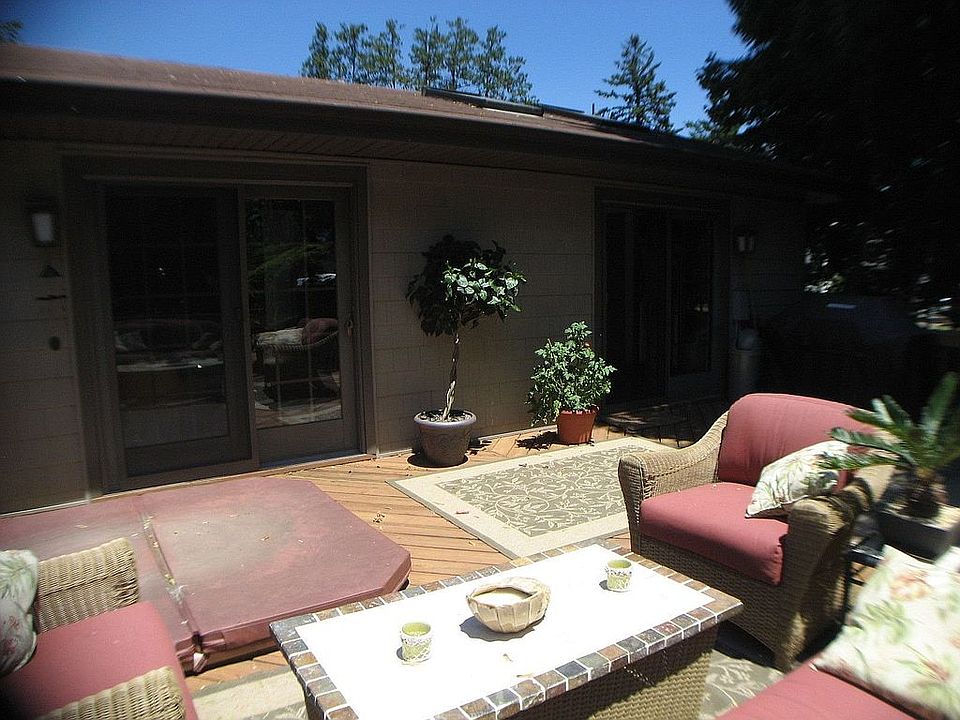 Backyard is private and easy maintenance