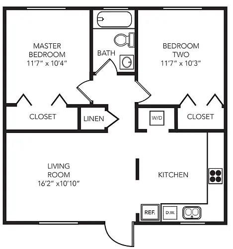 Floor plan Renovated Distinct Class
