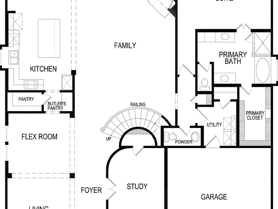 Hillcrest 2F (w/Media) Plan, Inspiration, Saint Paul, TX 75098 | Zillow