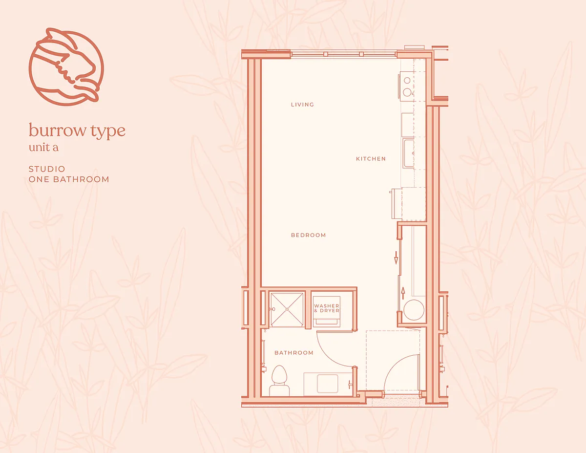 Floor plan Studio A