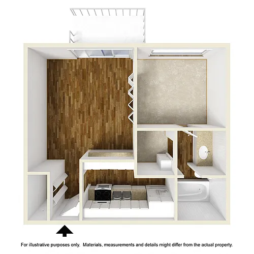 Floor plan Oakmont-E1