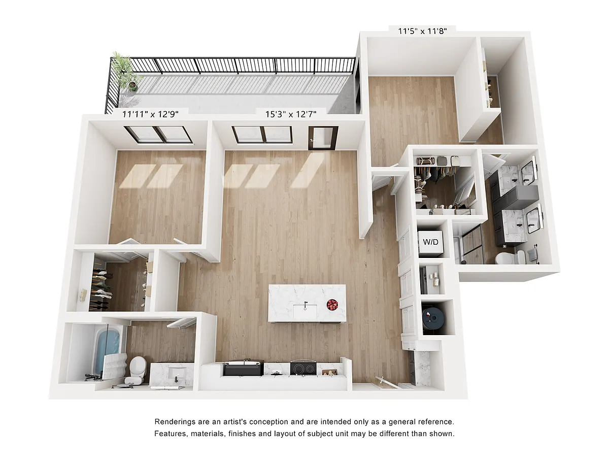 Floor plan Solace