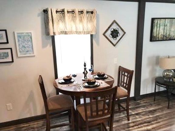 Breakfast Table - View from Kitchen
