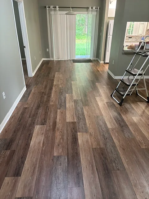 Living room & dining area