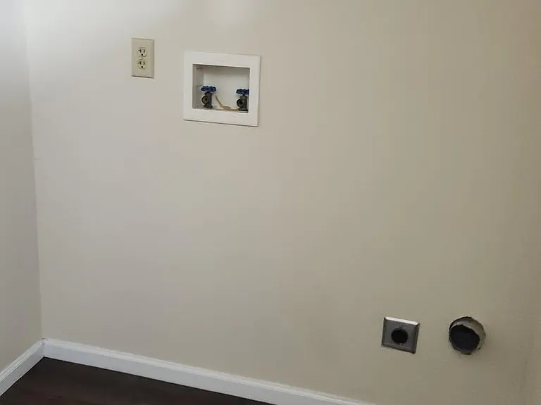 Washer & Dryer Room.