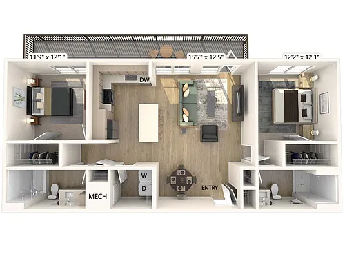 Floor plan B4-1174