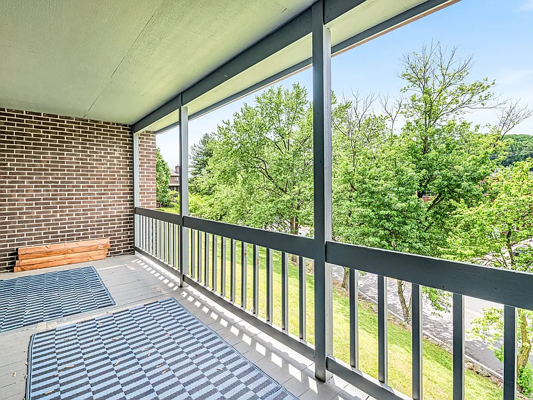 Covered Porches off main and lower levels