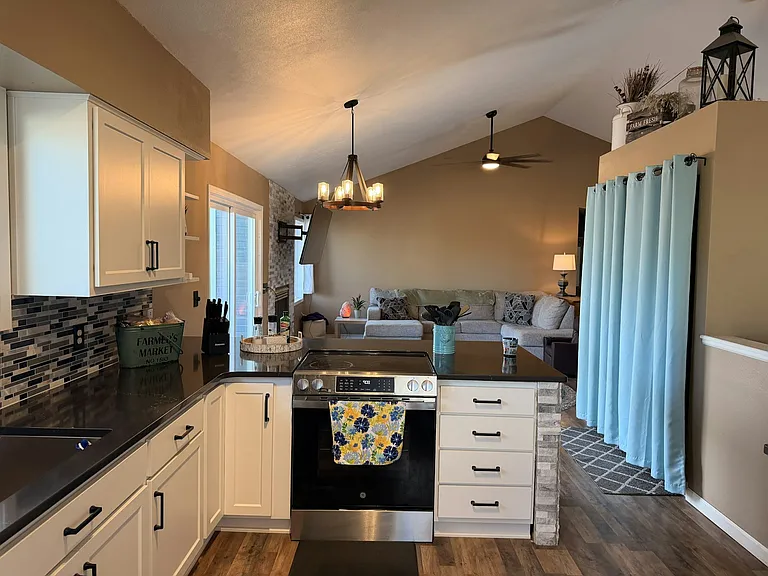 Remodeled kitchen