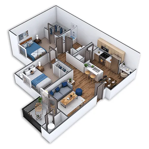 Floor plan Brooklyn Platinum