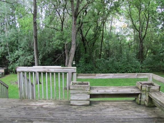Back Yard and Deck