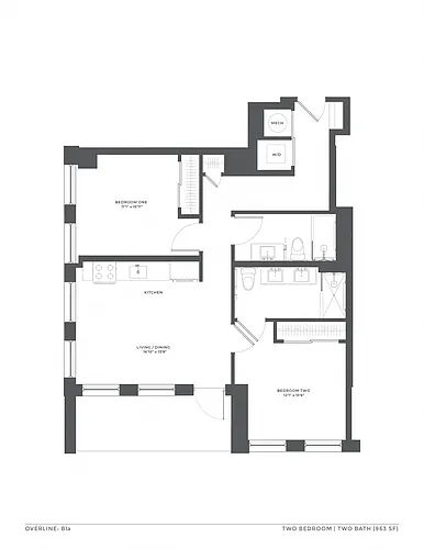 Floor plan B1a