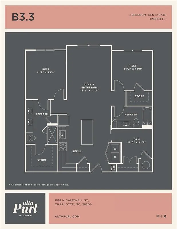 Floor plan B33