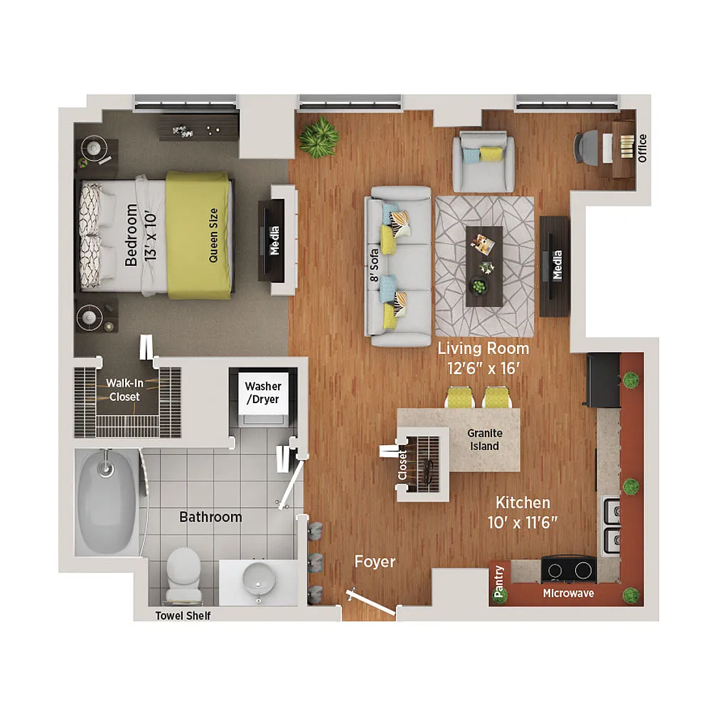 Floor plan J4