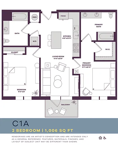 Floor plan c1a