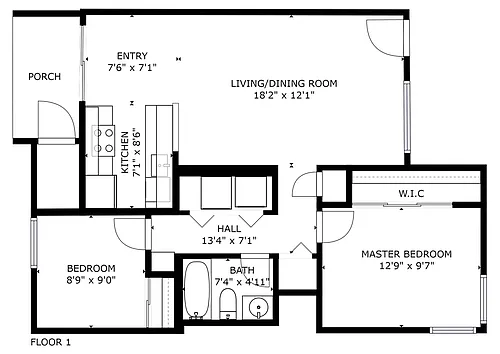 Floor plan 202