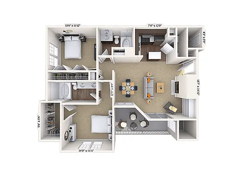 Floor plan 22C