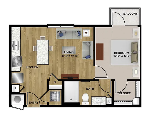 Floor plan A1-1