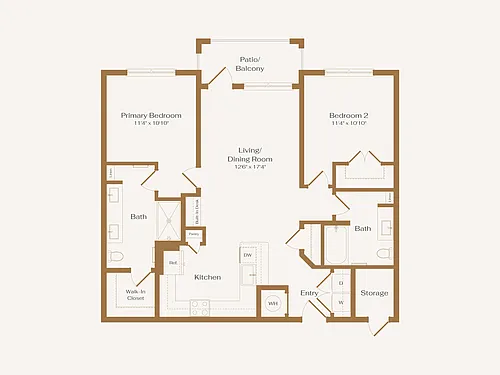 Floor plan The Steward