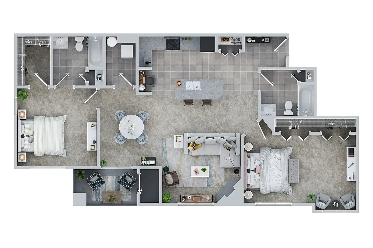 Floor plan THE EISENHOWERE DELUXE