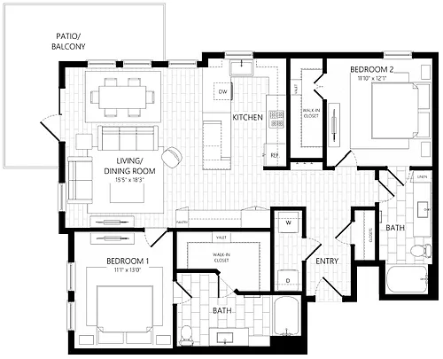 Floor plan B16