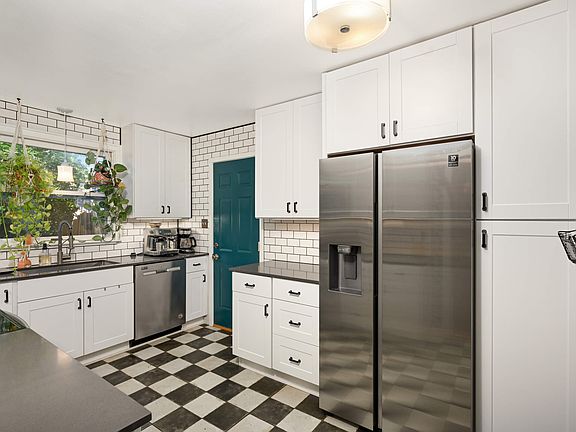 Counter Depth 36" Stainless Fridge with Water Filtration and Ice Maker