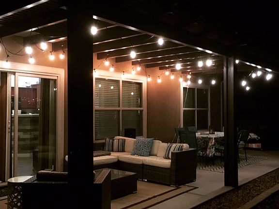 Entertainment patio 