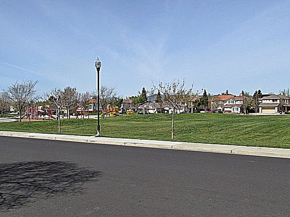 across from park
