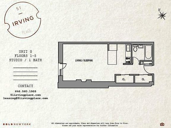 2nd image of 51 Irving Pl #4G