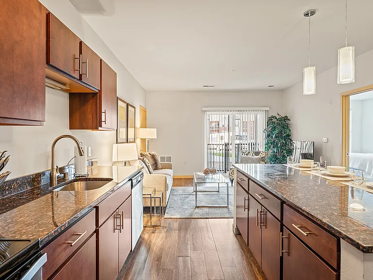 Elan Apartments Kitchen