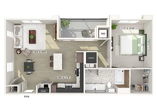 Floor plan A4 - FLAMENCO
