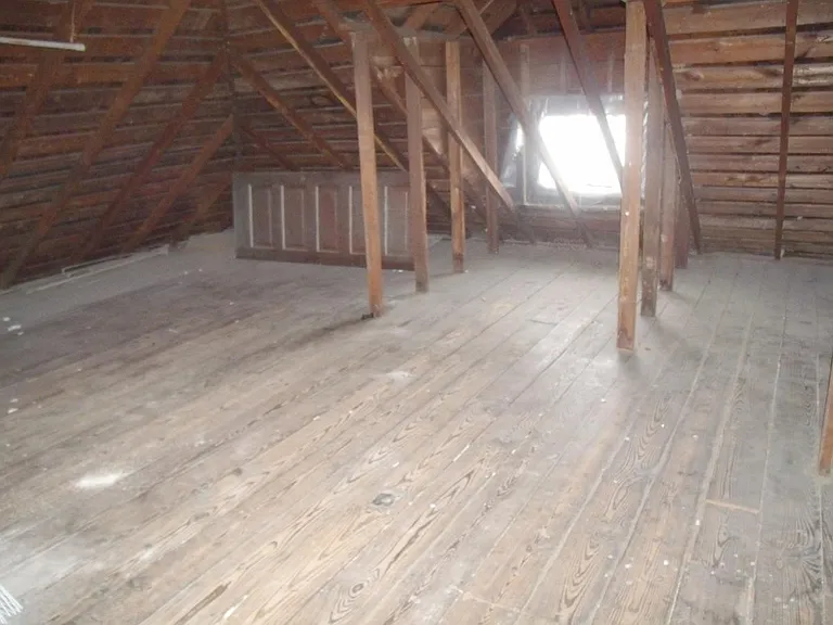 Large Attic Storage Space
