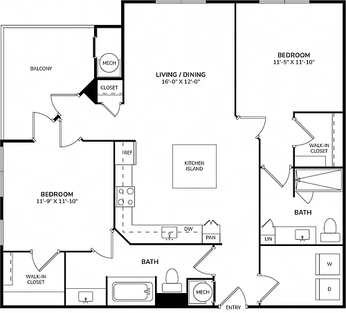 Floor plan B2